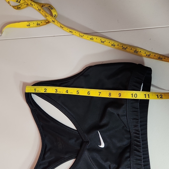 5/$25🌴Nike Basic Black Razorback Medium Sports Bra - Picture 5 of 6